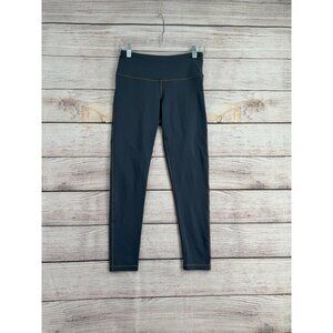 prAna Contrast Seam Ankle‎ Leggings Women's Size Small Gray/Light Purple